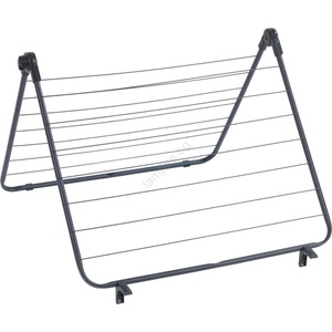 WENKO 63003100 - Сушилник за дрехи CHAMPION 65x114 cm черен (WE0414)