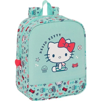 Hello Kitty Детска раница Hello Kitty Sea lovers цвят тюркоаз 22 x 27 x 10 cm