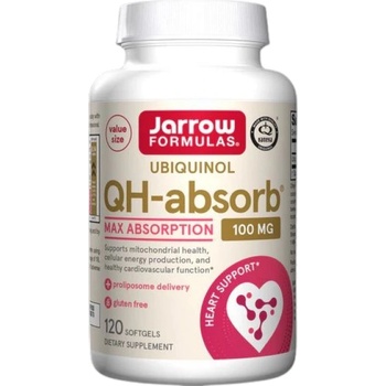 Image 1 of Jarrow Formulas Ubiquinol QH-Absorb 100 mg [120 Гел капсули]