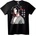 NOONEBRAND Тениска Sasuke Uchiha Anime - S, White