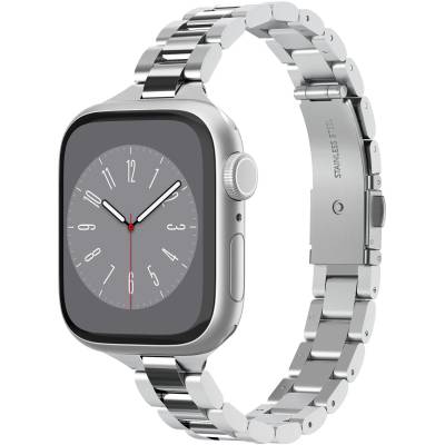 Spigen Каишка за смарт часовник Spigen за Apple Watch, Steel, Band Modern Fit 316L, 41/40/38 mm, Silver (AMP06357) (AMP06357)