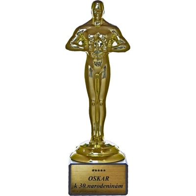 Soška Oscar k 30. narodeninám