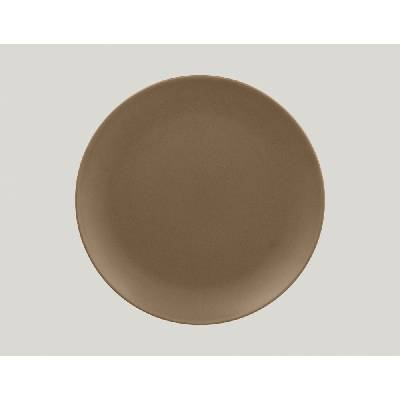 RAK Porcelain Genesis talíř mělký 27 cm hnědá RAK-GNNNPR27CR