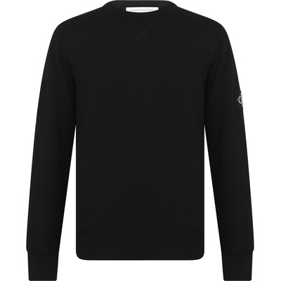 Calvin Klein Блуза Calvin Klein Jeans Monogram Badge Crew Sweatshirt - Black