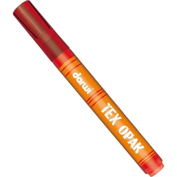 Darwi Tex Fabric Opak Marker Маркер за текстил Vermilion 6 ml 1 бр (DA0160013490C)