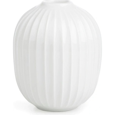 Biely porcelánový svietnik Kähler Design Hammershoi, výška 10 cm
