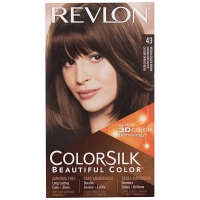 Revlon Colorsilk Beautiful Color Farba na vlasy 43 Medium Golden Brown