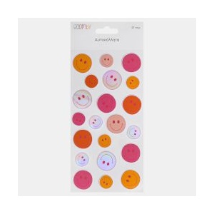 Goomby Стикери Smiley Faces 21 броя