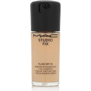 MAC Cosmetics Studio Fix Fluid SPF15 24HR Matte Foundation + Oil Control matující make-up SPF15 NC15 30 ml