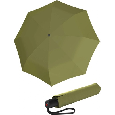 Knirps A 200 Medium Duomatic Olive elegantný plnoautomatický dáždnik