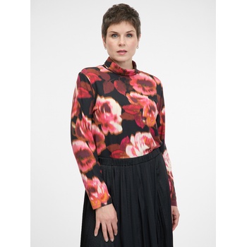 Orsay Червена дамска тениска с мотиви с дълъг ръкав ORSAY Orsay | Cherven | ЖЕНИ | XS
