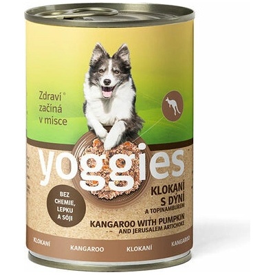 Yoggies klokaní s dýní a topinamburem 400 g