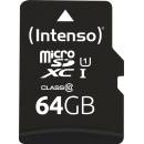 INTENSO SDXC Class10 64GB 3423490