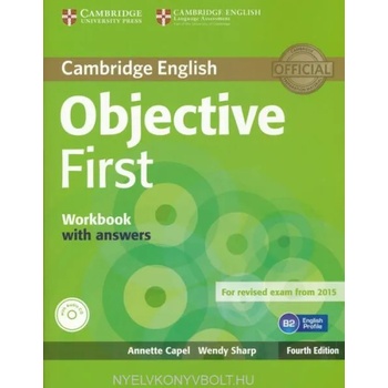 Image 1 of Objective First Workbook with Answers with Audio CD