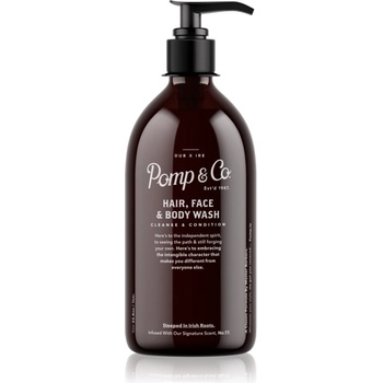 Pomp & Co Hair and Body Wash душ гел и шампоан 2 в 1 1000ml