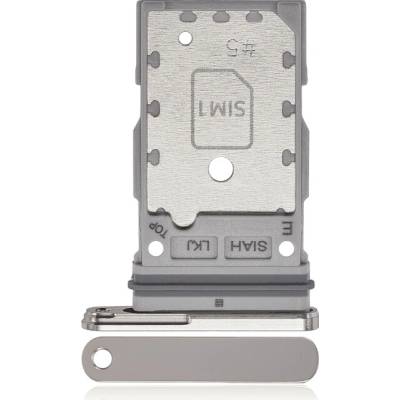 For_Samsung Šuplík na SIM kartu Samsung Galaxy S23 Ultra 5G – krémový SAM7102