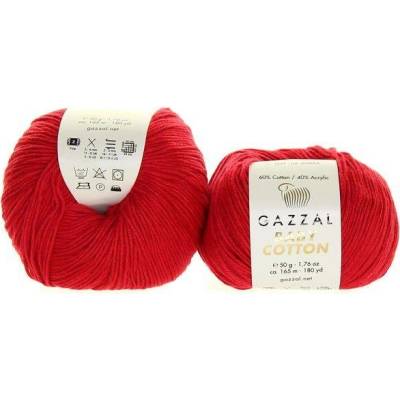 Gazzal Baby Cotton 3439 tmavě červená