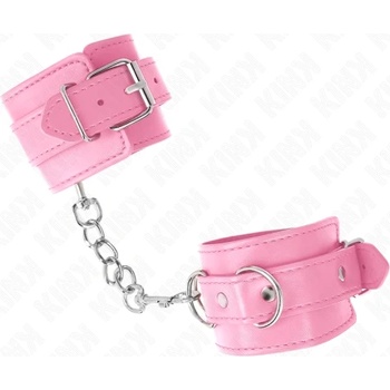 Kink Регулируеми белезници от еко кожа Kink розови