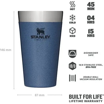 STANLEY Чаша stanley adventure stacking beer pint | 0, 47Л (10-02282-057)