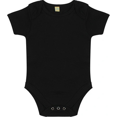 Larkwood Dětské body s krátkým rukávem LW Black