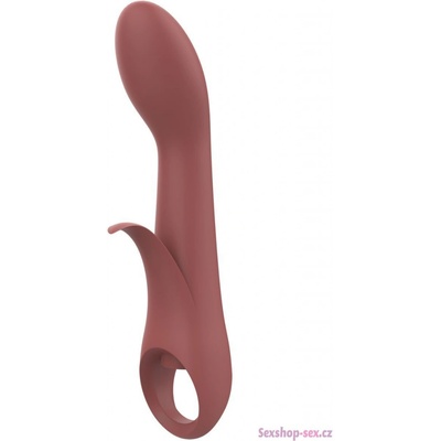 Dream Toys NUDE Sierra G spot Duo cihlový