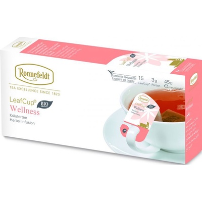 Ronnefeldt Чай Ronnefeldt LeafCup Wellness пакетчета 15 x 3 g
