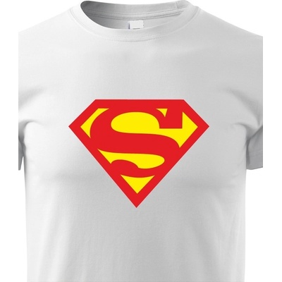 Dětské tričko Superman BíláCanvas Dětské tričko Bezvatriko.cz 101012