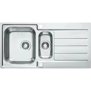 Alveus Мивка от неръждаема стомана Alveus Line Maxim 10 Satin 98x50 см (1085943) Мивка за вграждане