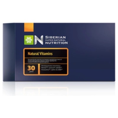 Siberian Wellness Natural Nutrition Natural Vitamins 30 balení po 4 kapslích