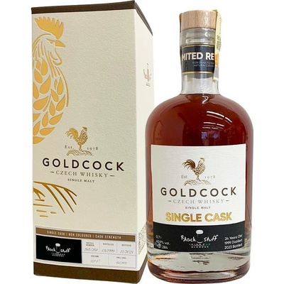 Gold Cock Black Stuff Single Cask 1999 24y L.E. 60,9% 0,7 l (karton)