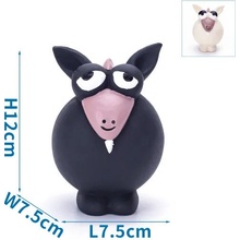 Nobleza Latexová koza 12 cm čierna