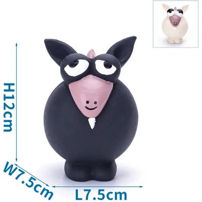 Nobleza Latexová koza 12 cm biela