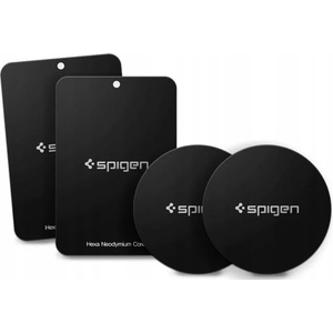 Spigen Kuel A210 метални пластини за кола, черни