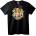 NOONEBRAND Тениска Сладка Червена Панда Bubble Tea - 6XL, Black