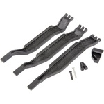 Traxxas BATTERY HOLD-DOWN (3)/ BATTERY CLIP/ HOLD-DOWN POS TRX6726X разширителна стойка за хващане на батерия Traxxas Rustler 4x4 (TRX6726X)
