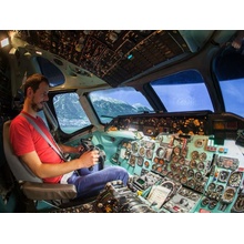 Letecký simulátor DC-9 + let v Cessně 172