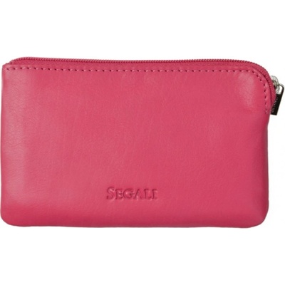 Kľúčenka SEGALI Kožená mini peňaženka 7289 pink