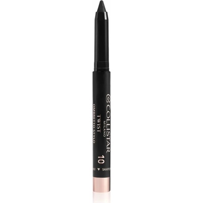 Collistar Twist Stylo dlhotrvajúce očné tiene v ceruzke vodeodolné 10 Midnight Memory 1,4 g