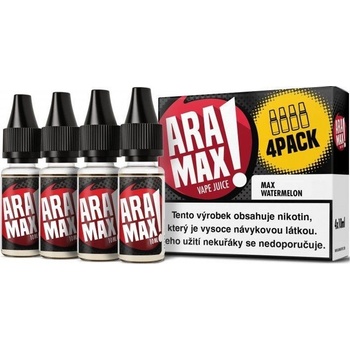 Aramax 4Pack Max Watermelon 4 x 10 ml 3 mg