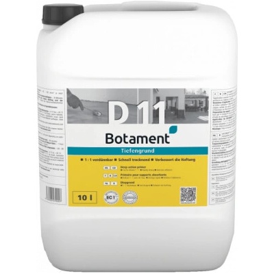 Botament D 11, podkladový spevňujúci náter Balenie/objem: 5 l