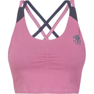 Rafiki Дамски спортен сутиен Rafiki Women's Nago Cotton Sports bra - Rose Wine - размер 36 (EU) (114-3165-0212)