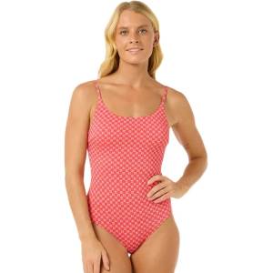 Rip Curl Бански костюм Rip curl Shell Cove Cheeky swimsuit - Pink (Red)