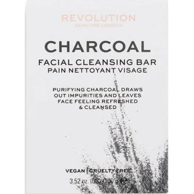 Revolution Beauty Сапун за лице Charcoal, 100 g