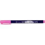 Tombow Marker Fudenosuke твърд неонов розов (WS-BH90)