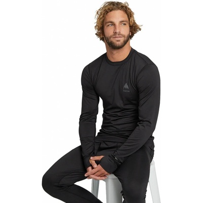 Burton Lightweight X Base Layer Crewneck LS True Black