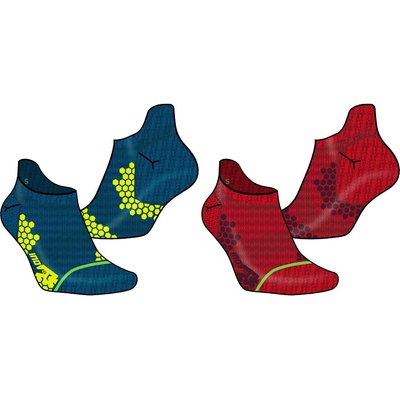 Inov-8 Trailfly Sock Low Blue Red