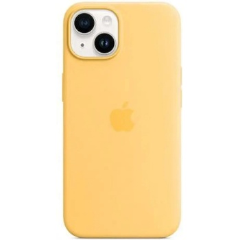 Apple Калъф Apple iPhone 14 Silicone Sunglow mpt23 (0194253416173)