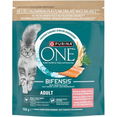 Purina ONE Bifensis Adult losos 750 g