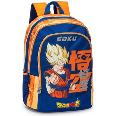 Panini Ученическа раница Panini Dragon Ball - Goku, Blue & Orange (73344)