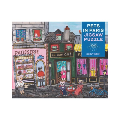 Jigsaw Pets in Paris 1000 dílků
